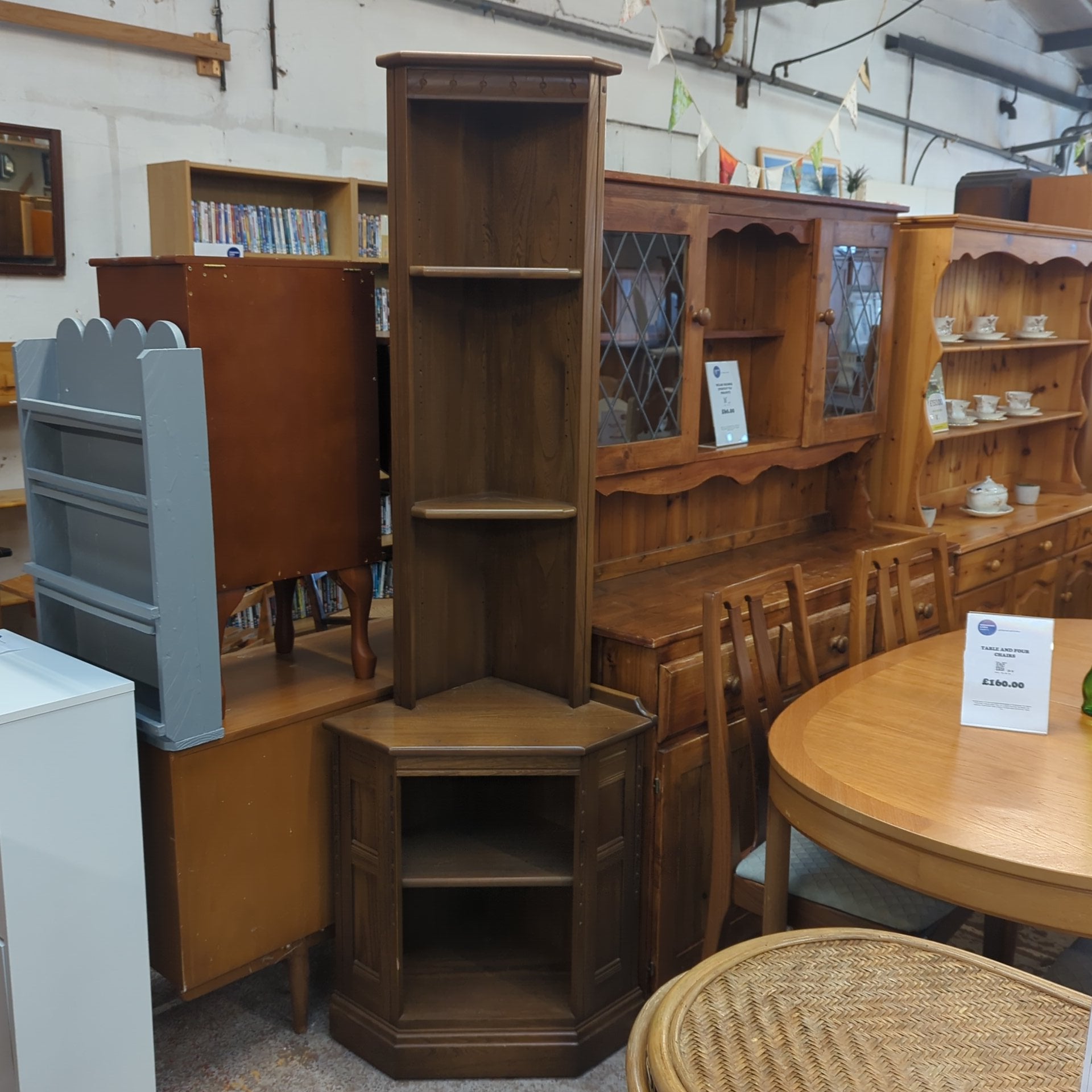 Ercol Corner Cabinet